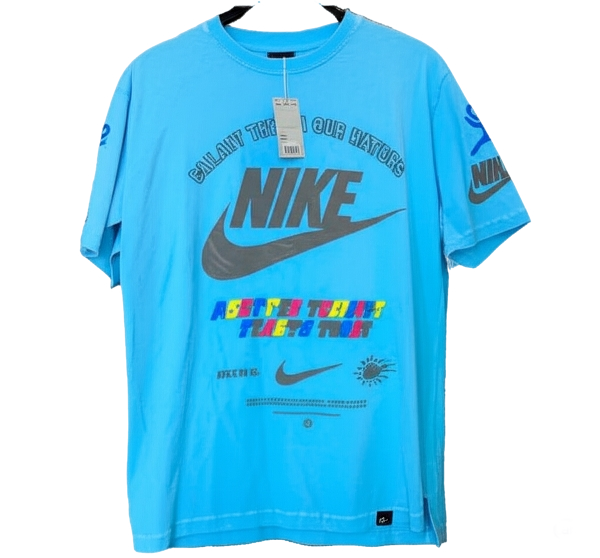Kaos Biru Pria - M